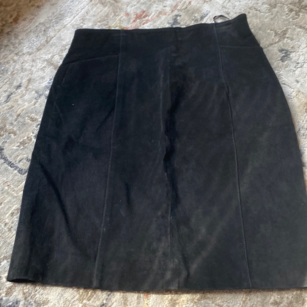 Wilson’s suede skirt
